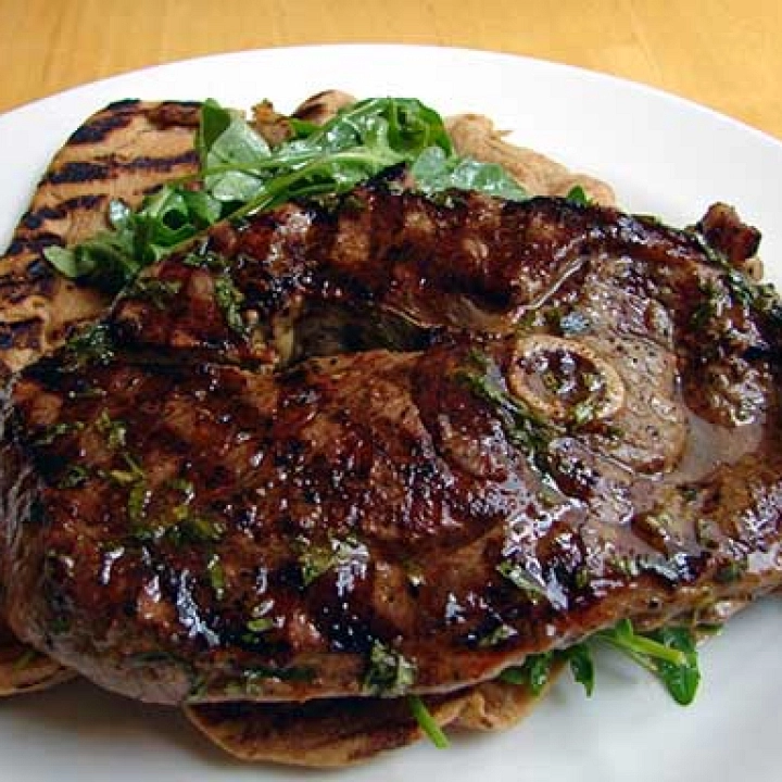 Chuletas de cordero a la menta Chuletas de cordero a la menta